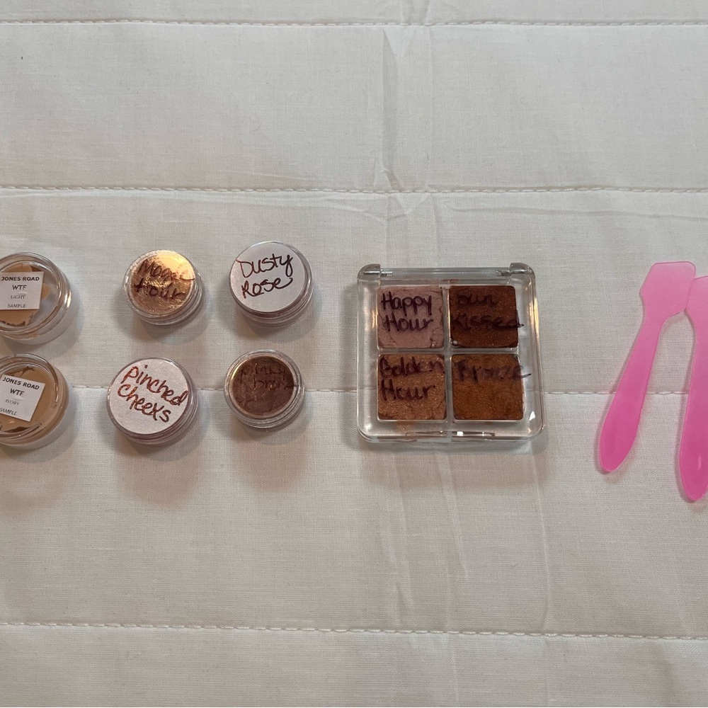 Jones Road 8 samples of Miracle Balm and 2 Samples of WTF